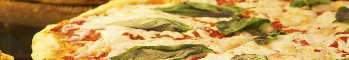 Eating Italian Pizza at Arianna's Italian Restaurant & Pizzeria Sheppard restaurant in Richmond, VA.